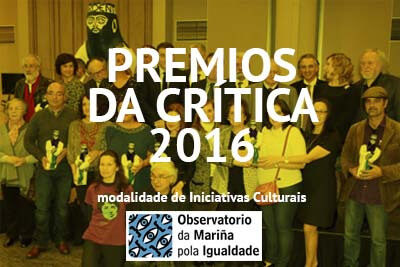 Premios da Crítica – Modalidade Iniciativas Culturais e Científicas