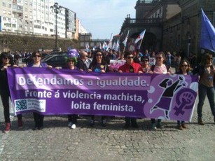 O feminismo galego en pé polos dereitos sexuais e reprodutivos das mulleres
